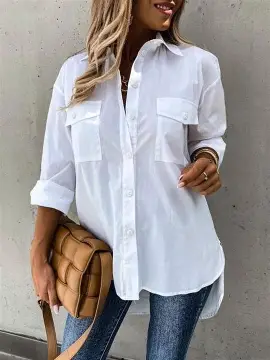 Chemise blanche oversize
